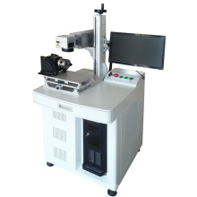 Máquina giratória do laser da marcação / marcação exterior da superfície para a máquina da marcação do laser do tubo e da tubulação